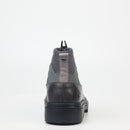 Mazerata Vinchey 9 Lea Lycra Ankle Boot - Grey footwear Mazerata