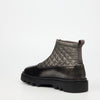 Mazerata Vinchey 9 Nylon / Faux Wax Ankle Boot - Grey footwear Mazerata