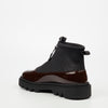 Mazerata Vinchey 9 Faux Patent / Lycra Ankle Boot - Plum footwear Mazerata