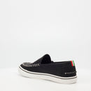 Mazerata Vinny 1 Faux Nubuck Loafer - Navy footwear Mazerata