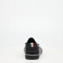 Mazerata Vinny 1 Faux Nubuck Loafer - Black footwear Mazerata