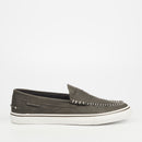 Mazerata Vinny 1 Faux Nubuck Loafer - Grey
