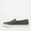 Mazerata Vinny 1 Faux Nubuck Loafer - Grey