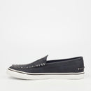 Mazerata Vinny 1 Faux Nubuck Loafer - Navy footwear Mazerata