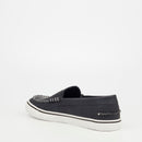 Mazerata Vinny 1 Faux Nubuck Loafer - Navy footwear Mazerata