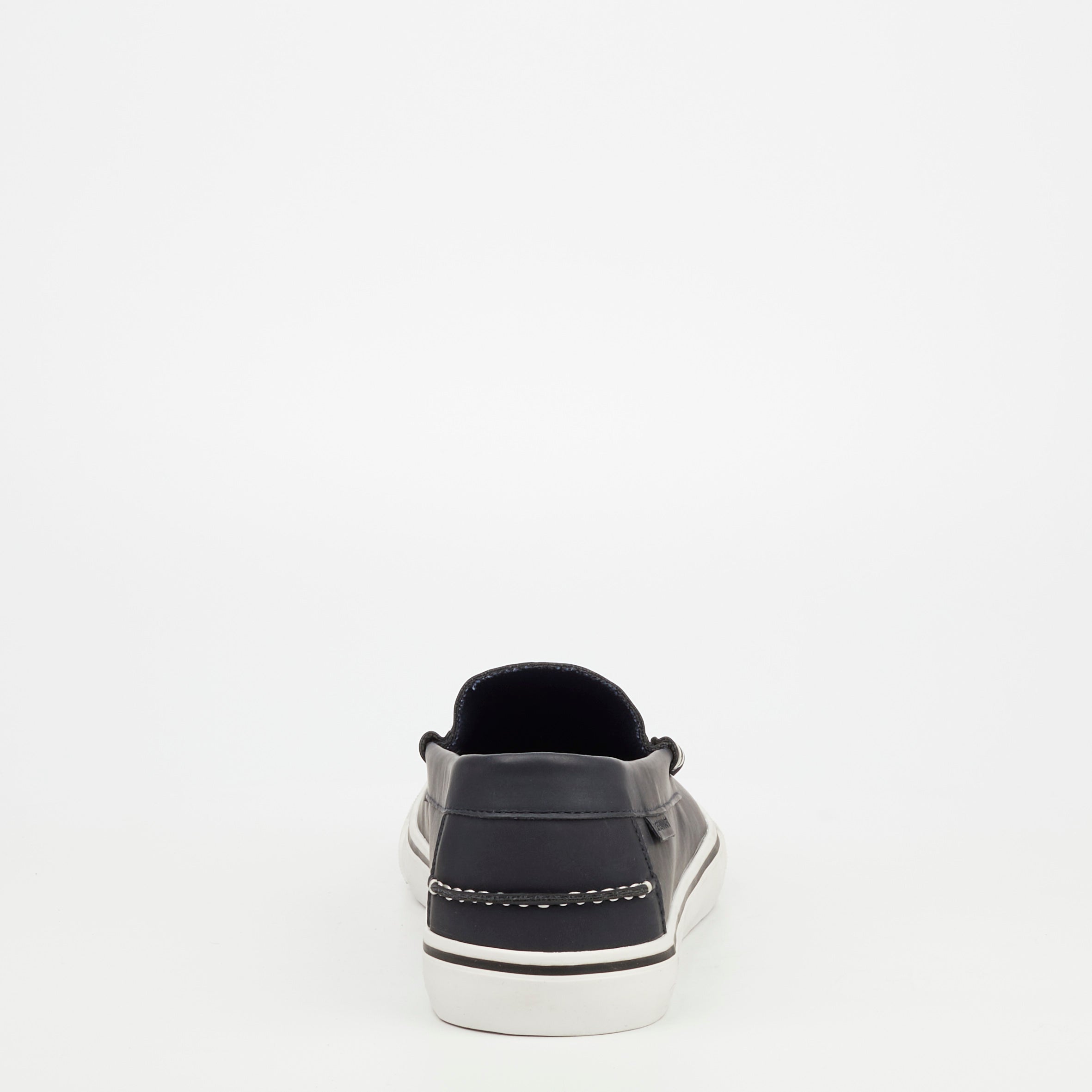 Mazerata Vinny 1 Faux Nubuck Loafer - Navy footwear Mazerata