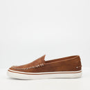 Mazerata Vinny 1 Faux Nubuck Loafer - Tan footwear Mazerata