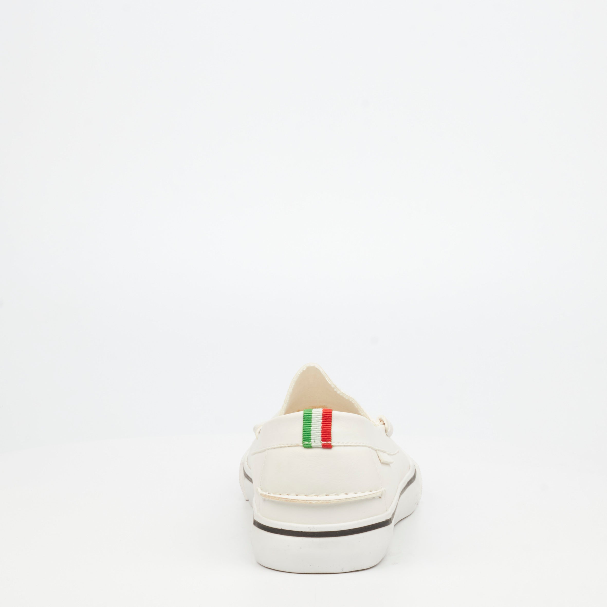 Mazerata Vinny 1 Faux Nubuck Shoe - White footwear Mazerata