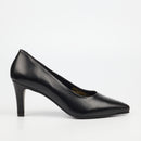 NIcci Tyler Vittoria 1 Genuine Leather Court - Black footwear Nicci Tyler