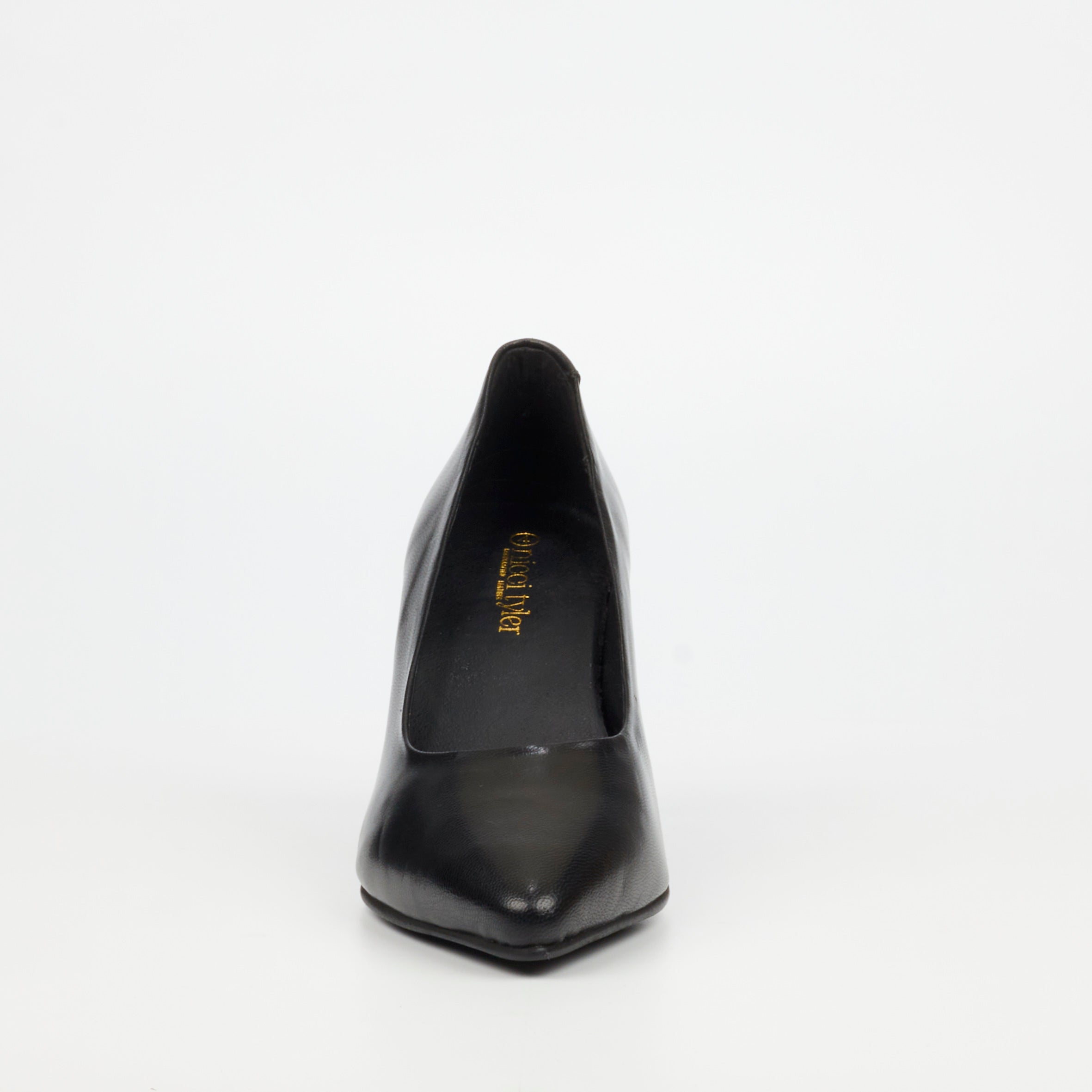 NIcci Tyler Vittoria 1 Genuine Leather Court - Black footwear Nicci Tyler