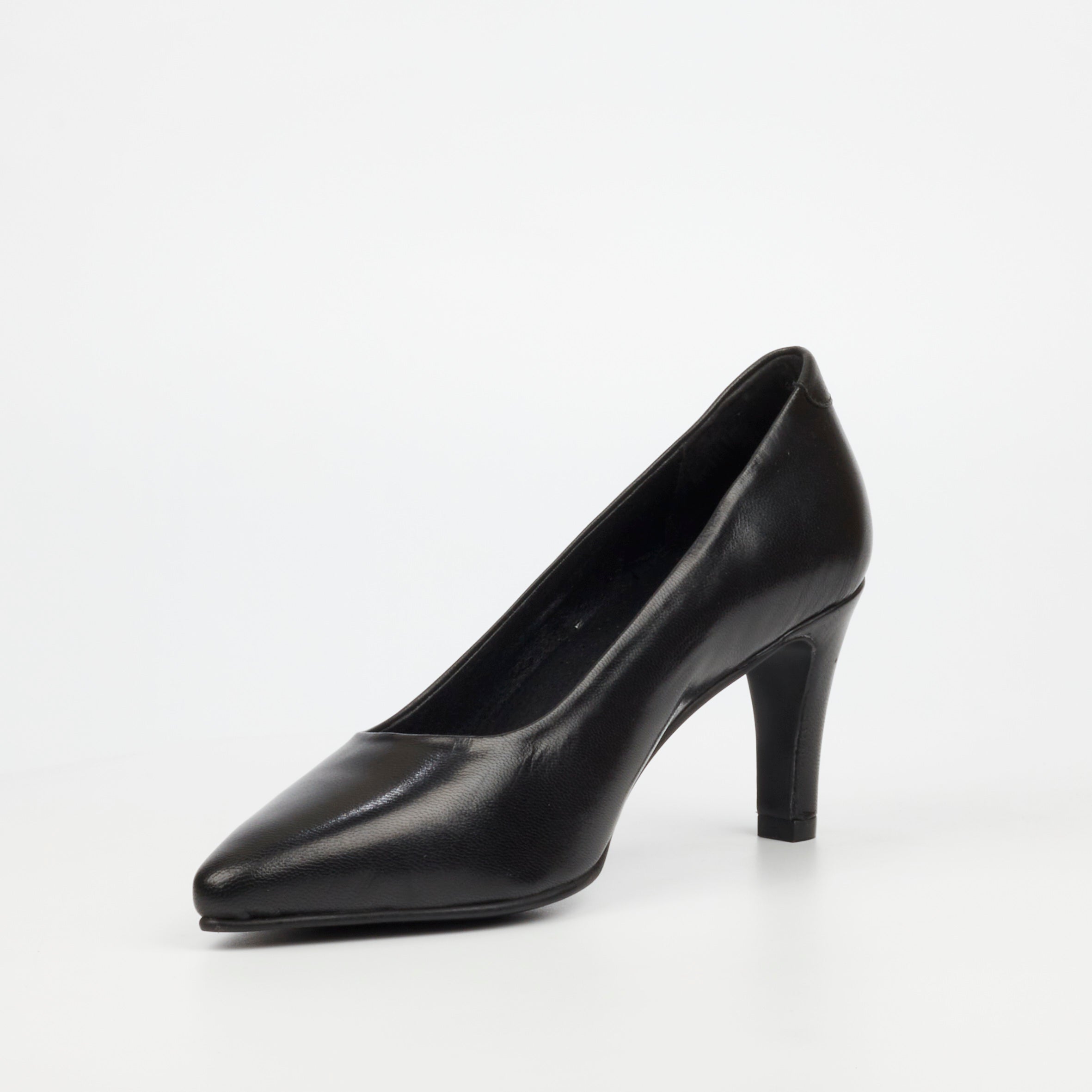 NIcci Tyler Vittoria 1 Genuine Leather Court - Black footwear Nicci Tyler