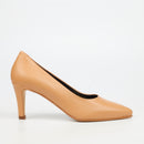 Nicci Tyler Vittoria 1 Genuine Leather Court - Taupe footwear Nicci Tyler
