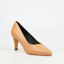 Nicci Tyler Vittoria 1 Genuine Leather Court - Taupe footwear Nicci Tyler