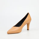 Nicci Tyler Vittoria 1 Genuine Leather Court - Taupe footwear Nicci Tyler