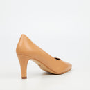 Nicci Tyler Vittoria 1 Genuine Leather Court - Taupe footwear Nicci Tyler