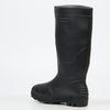 Grittgear Wader 1 PVC Gumboot - Black safety Grittgear
