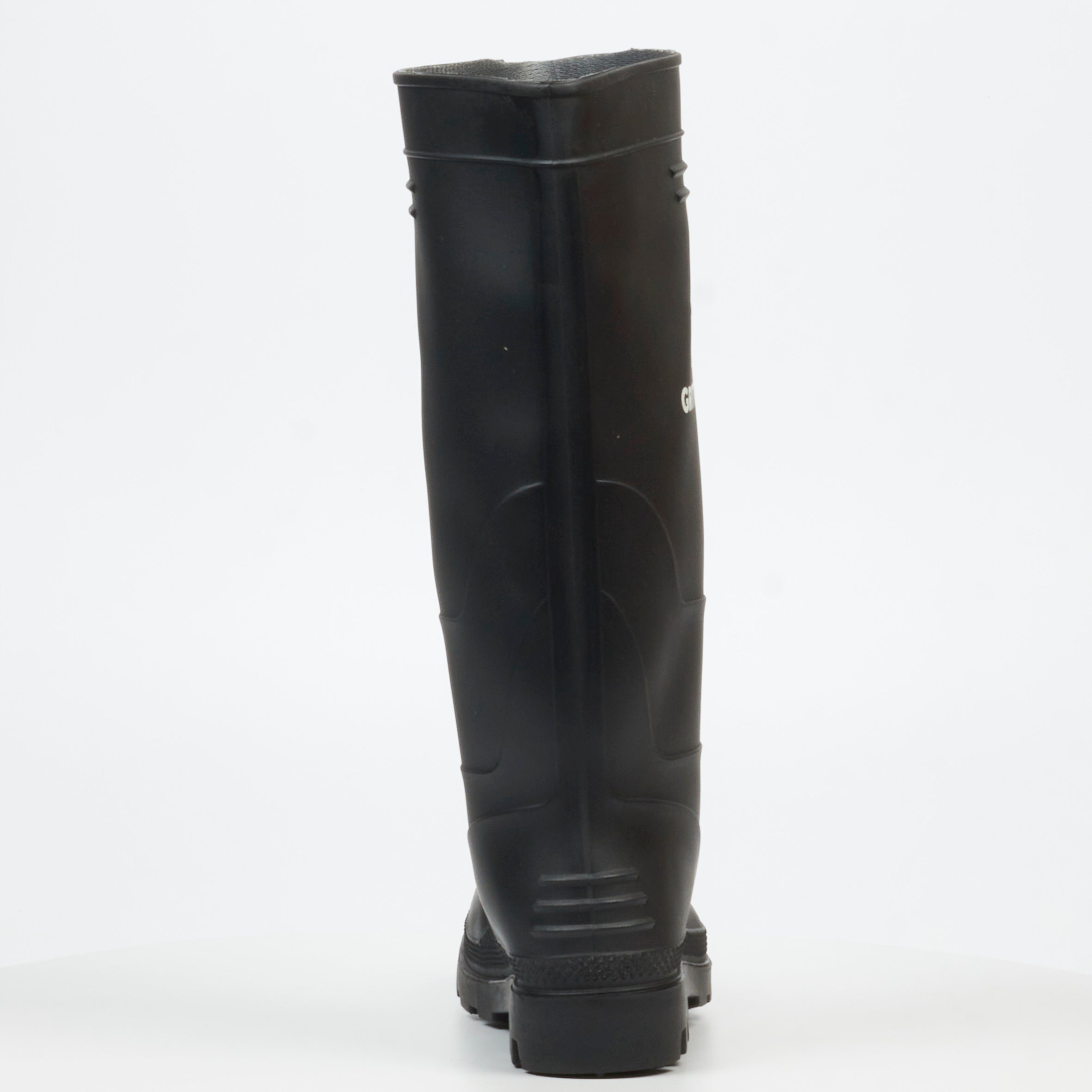 Grittgear Wader 1 PVC Gumboot - Black safety Grittgear