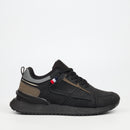 Urbanart Wakes 1 Faux Nubuck Sneaker - Black footwear UBRT