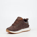 Urbanart Wakes 1 Faux Nubuck Sneaker - Chocolate footwear UBRT