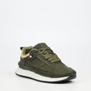 Urbanart Wakes 1 Faux Nubuck Sneaker - Green footwear UBRT