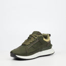 Urbanart Wakes 1 Faux Nubuck Sneaker - Green footwear UBRT