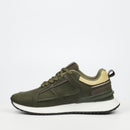 Urbanart Wakes 1 Faux Nubuck Sneaker - Green footwear UBRT