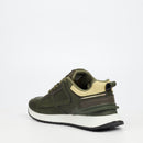Urbanart Wakes 1 Faux Nubuck Sneaker - Green footwear UBRT