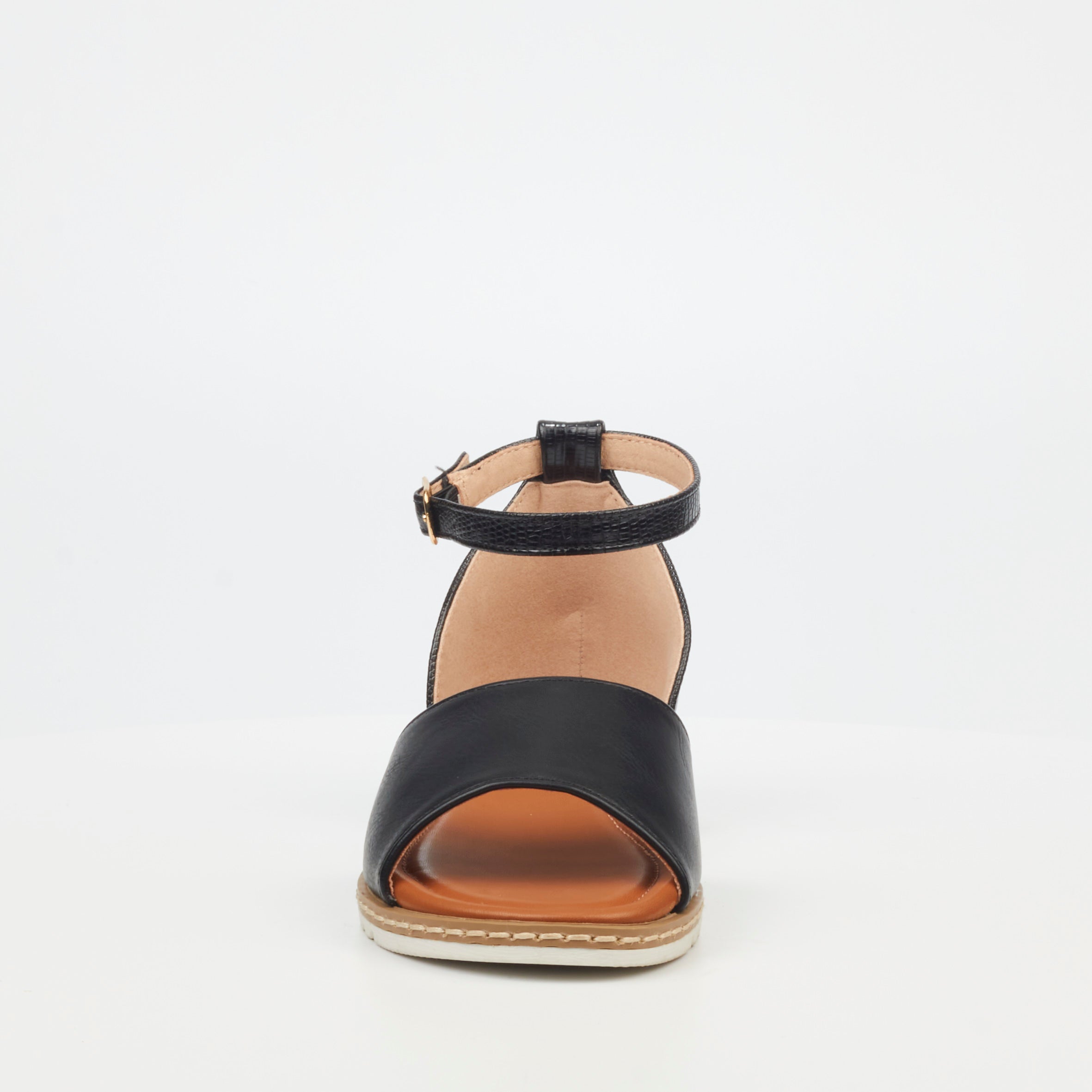 Butterfly Feet Walnut 2 Sandal - Black footwear Butterfly Feet