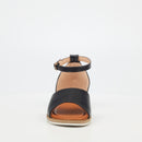 Butterfly Feet Walnut 2 Sandal - Black