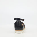 Butterfly Feet Walnut 2 Sandal - Black