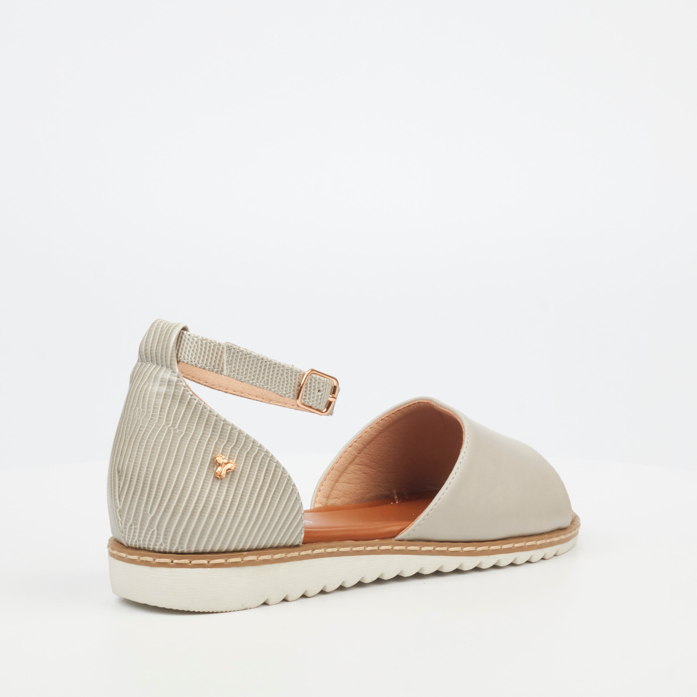 Butterfly Feet Walnut 2 Sandal - Grey footwear Butterfly Feet