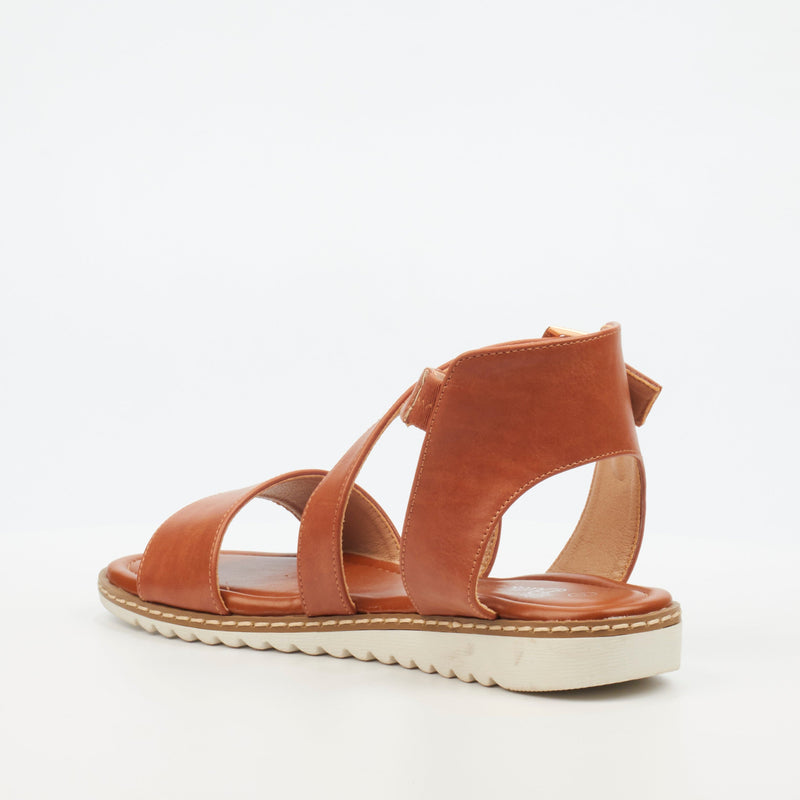 Butterfly Feet Walnut 4 Sandal - Tan footwear Butterfly Feet   