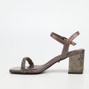 MIss Black Wendy 1 Heel - Pewter footwear Miss Black