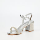Miss Black Wendy 1 Heel - Silver footwear Miss Black