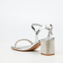 Miss Black Wendy 1 Heel - Silver footwear Miss Black
