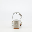 Miss Black Wendy 1 Heel - Silver footwear Miss Black