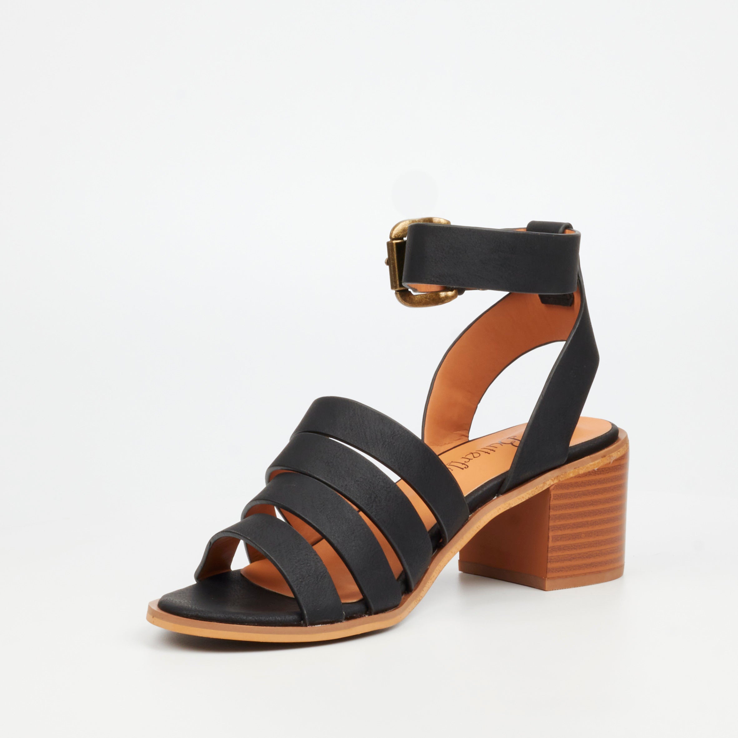 Butterfly Feet Wexley 1 Heel - Black footwear Butterfly Feet