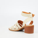 Butterfly Feet Wexley 1 Heel - Bone footwear Butterfly Feet