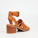 Butterfly Feet Wexley 1 Heel - Tan footwear Butterfly Feet