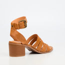 Butterfly Feet Wexley 1 Heel - Tan footwear Butterfly Feet