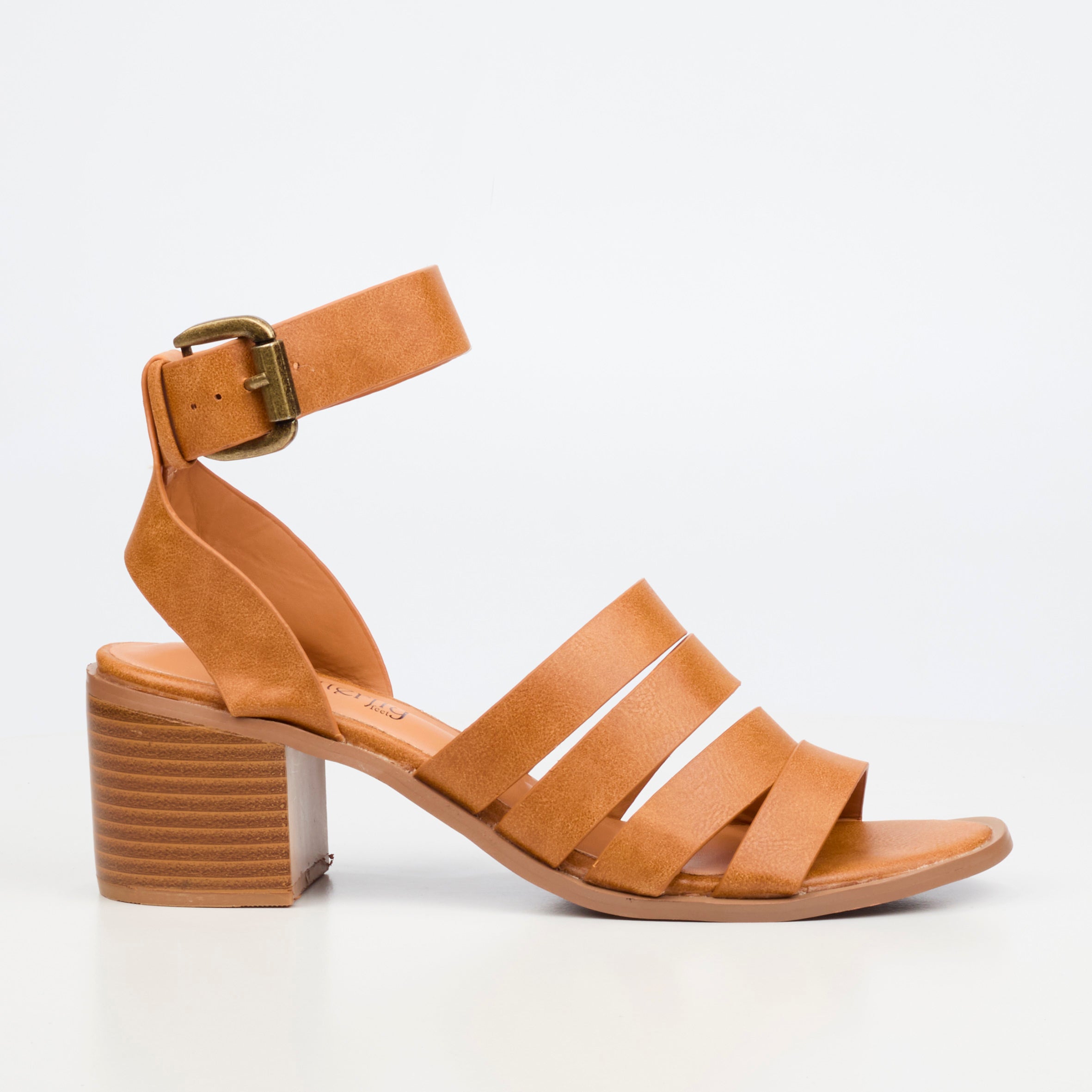 Butterfly Feet Wexley 1 Heel - Tan footwear Butterfly Feet