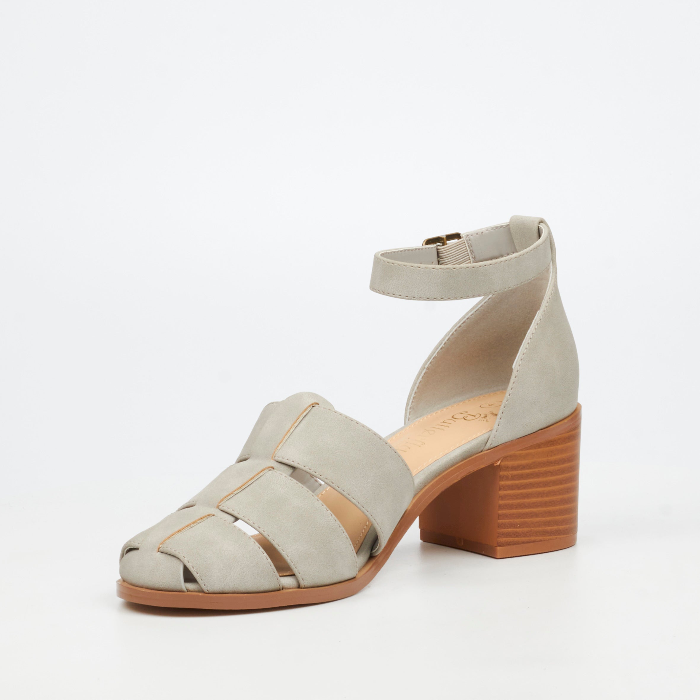 Butterfly Feet Wexley 2 Heel - Grey footwear Butterfly Feet