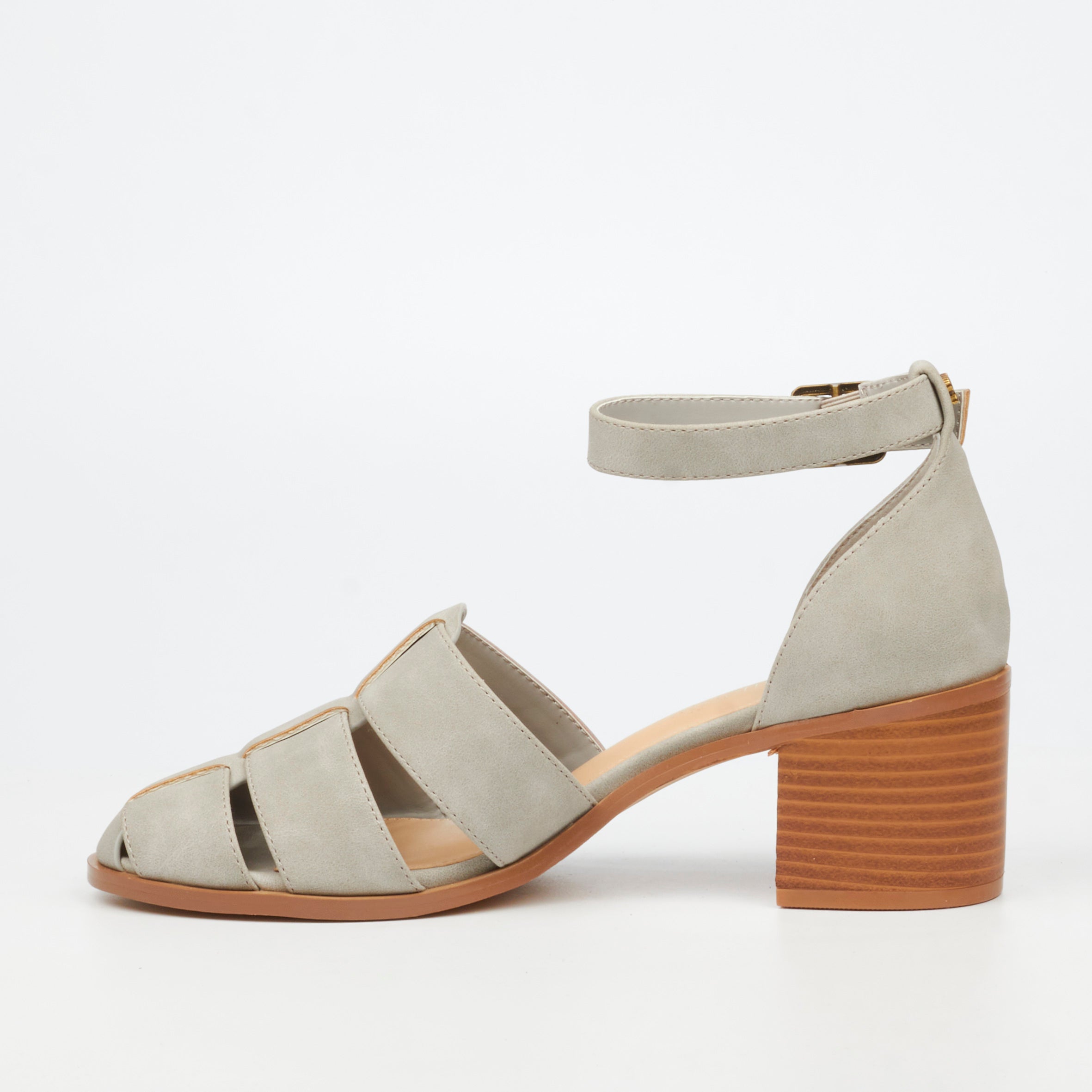 Butterfly Feet Wexley 2 Heel - Grey footwear Butterfly Feet