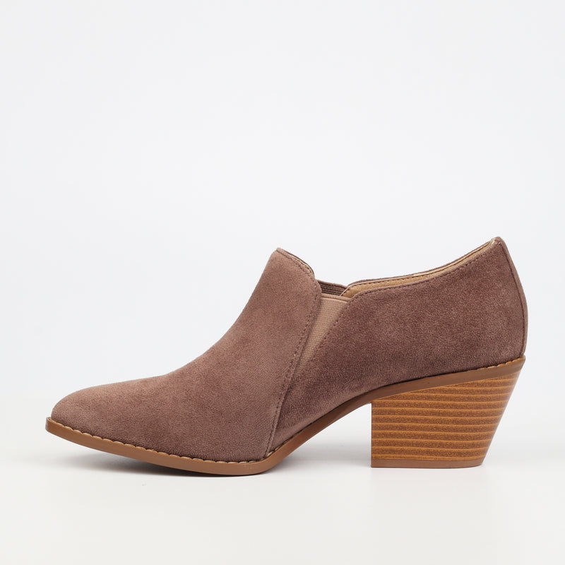 Butterfly Feet Wren 1 Ankle Boot - Taupe footwear Butterfly Feet   