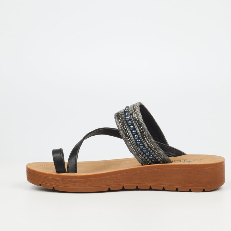 Butterfly Feet Xara 5 Sandal - Black