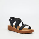 Butterfly Feet Xara 6 Sandal - Black footwear Butterfly Feet