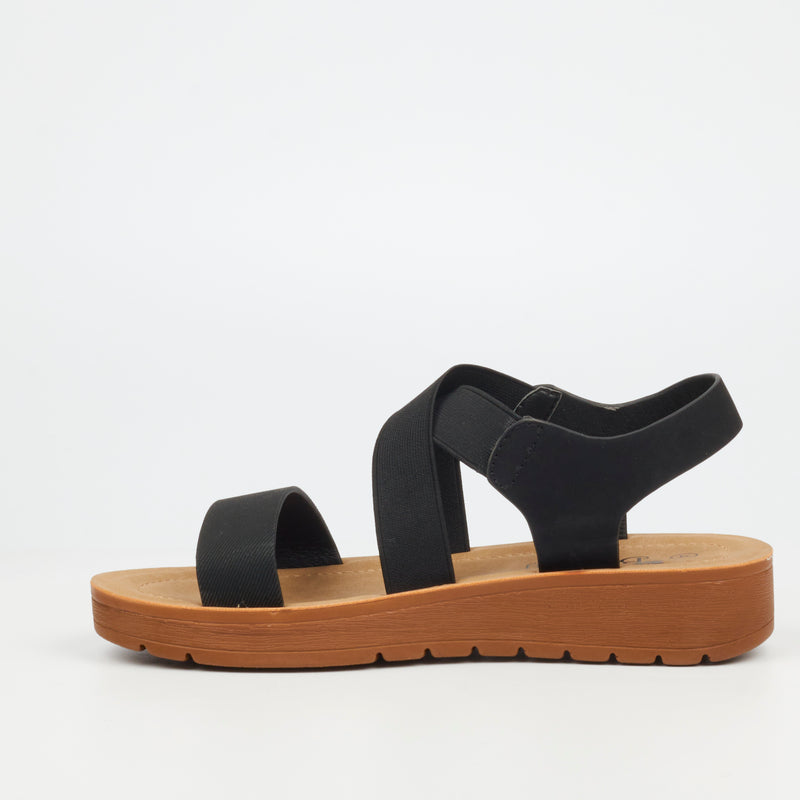 Butterfly Feet Xara 6 Sandal - Black