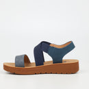 Butterfly Feet Xara 6 Sandal - Navy footwear Butterfly Feet