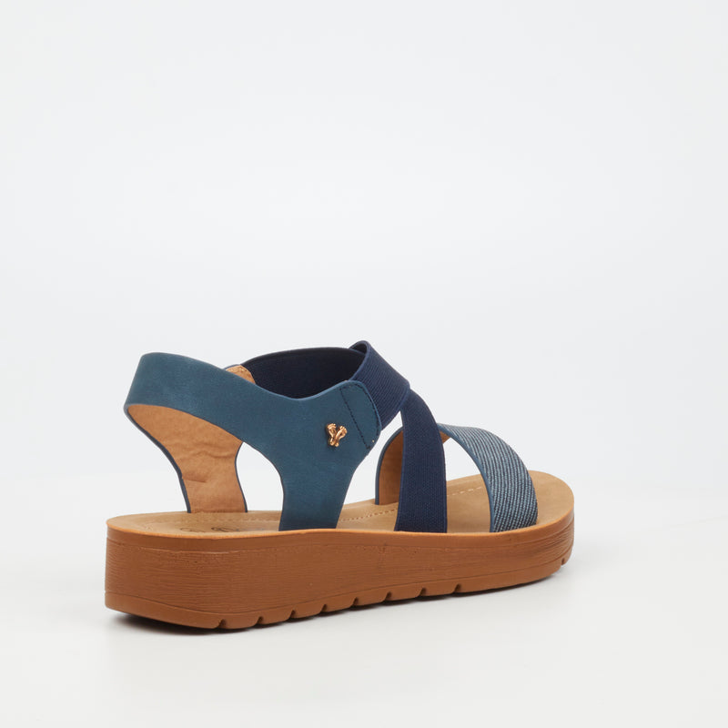 Butterfly Feet Xara 6 Sandal - Navy