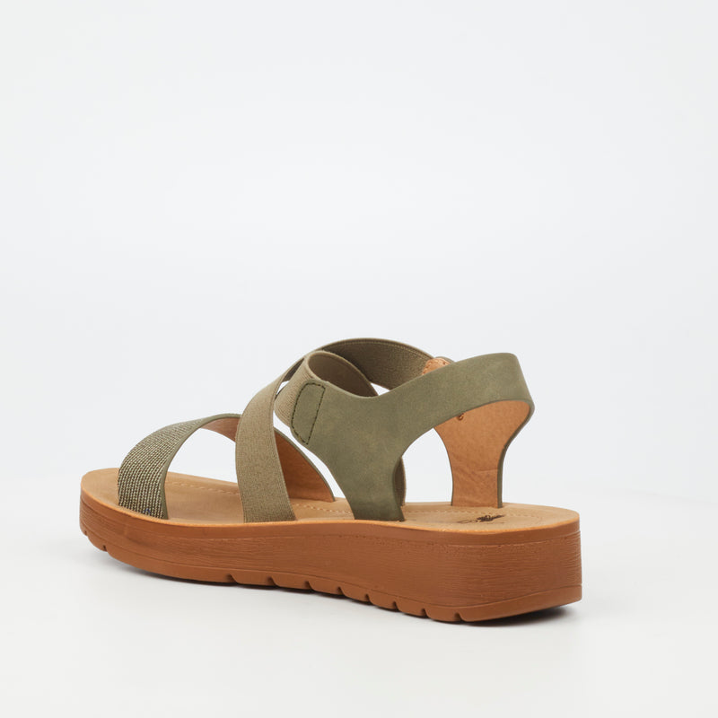 Butterfly Feet Xara 6 Sandal - Olive